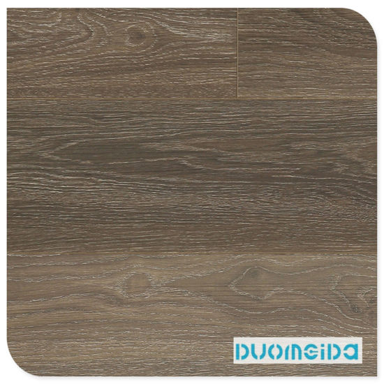 Handscraped Embossed Indoor Residential Waterproof 5.0mm Lvt Vinyl WPC Spc Flooring