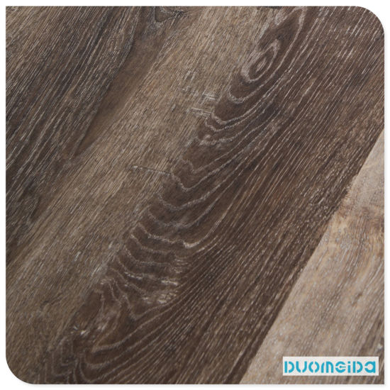 Floor Tile Wood Grain Spc Vinyl Flooring