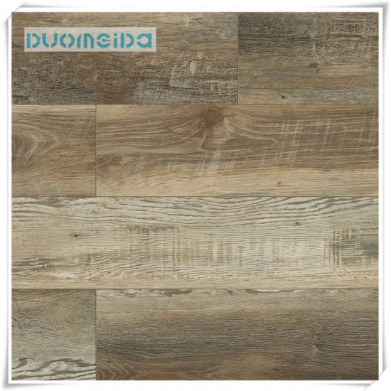 Home Decoration Commercial Vinyl Covering Waterproof Tile PVC Click Fireproof Flooring Spc Lvt