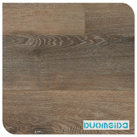 Handscraped Embossed Indoor Residential Waterproof 5.0mm Lvt Vinyl WPC Spc Flooring